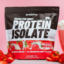 Load image into Gallery viewer, Efectiv Nutrition Grass Fed Whey Protein Isolate 2kg