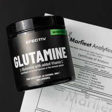 Load image into Gallery viewer, Efectiv Nutrition L-Glutamine + Vit C 300g