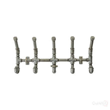 Load image into Gallery viewer, Industrial Iron Coat Rack
Make your home an industrial haven with this unique handmade Industrial Iron Coat Rack. Boasting utility and a sturdy industrial iron construction, take on the challenge of revamping your storage and organisation in bold fashion.