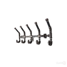 Load image into Gallery viewer, Industrial Iron Coat Rack
Make your home an industrial haven with this unique handmade Industrial Iron Coat Rack. Boasting utility and a sturdy industrial iron construction, take on the challenge of revamping your storage and organisation in bold fashion.