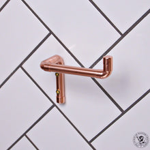 Load image into Gallery viewer, QuirkHub® Degree Copper Toilet Roll Holder Toilet Roll Holder QuirkHub
