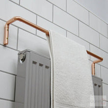Load image into Gallery viewer, QuirkHub® Degree Copper Towel Rail Towel Rail QuirkHub