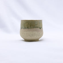 Load image into Gallery viewer, Beige Tazza Handmade Ceramic Milled Stoneware Cappucino Mug