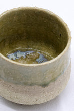 Load image into Gallery viewer, Beige Tazza Handmade Ceramic Milled Stoneware Cappucino Mug