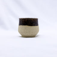 Bruno Tazza Handmade Ceramic Milled Stoneware Cappucino Mug