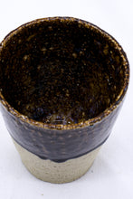 Load image into Gallery viewer, Bluvio Quadra Milled Stoneware Tall Handmade Ceramic Cup