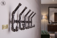 Load image into Gallery viewer, Industrial iron coat rack