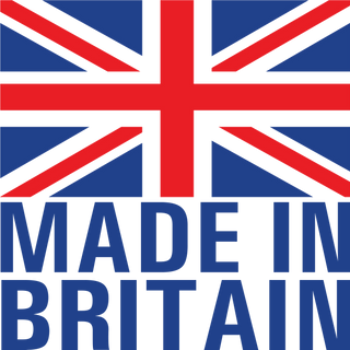 made in Britain logo, great British flag