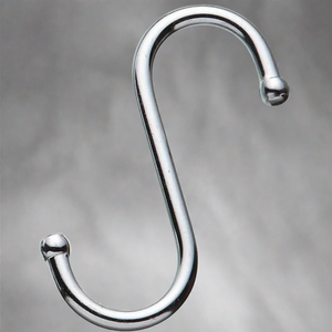 chrome s hook, chrome kitchen utensil hook