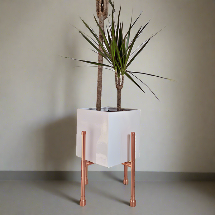 copper plant stand