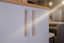 Load image into Gallery viewer, Antique Copper T Bar Handle | Handcrafted Cabinet &amp; Drawer Pull | 12mm 15mm 22mm