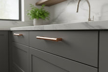 Load image into Gallery viewer, cabinet hardware, copper door handles, kitchen cabinet handles in copper