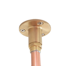 Load image into Gallery viewer, Handmade Copper Kitchen Paper Towel Holder | Fixed &amp; Swivel