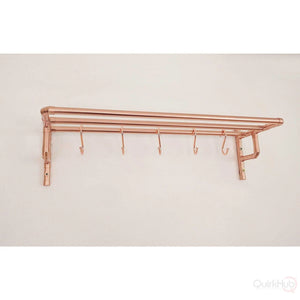 QuirkHub® Copper Pot And Pan Rack QuirkHub