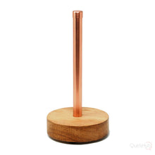 Load image into Gallery viewer, Copper &amp; Oak Kitchen Roll Holder Kitchen QuirkHub