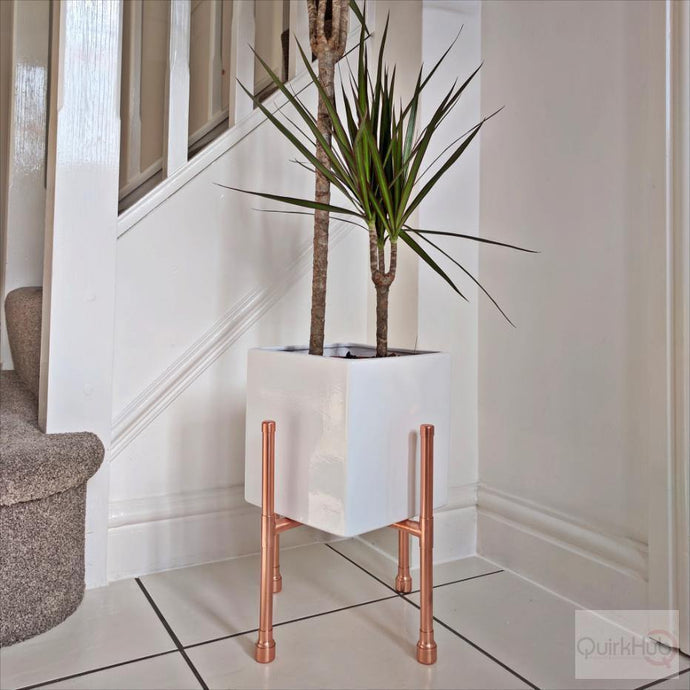 Copper Plant Stand QuirkHub