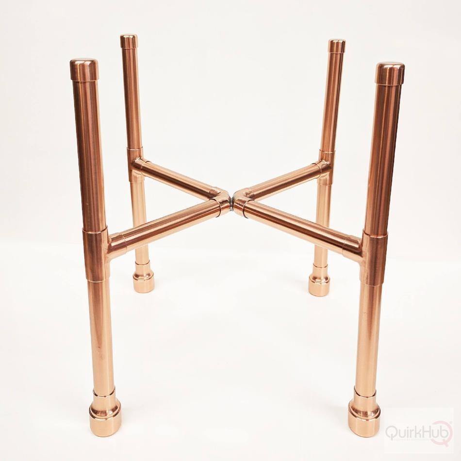 Buy QuirkHub® Modern Copper Plant Stand At QuirkHub