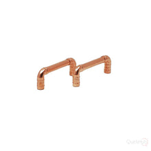 Load image into Gallery viewer, Copper Pull Handle | Industrial Chic Handle Handles QuirkHub