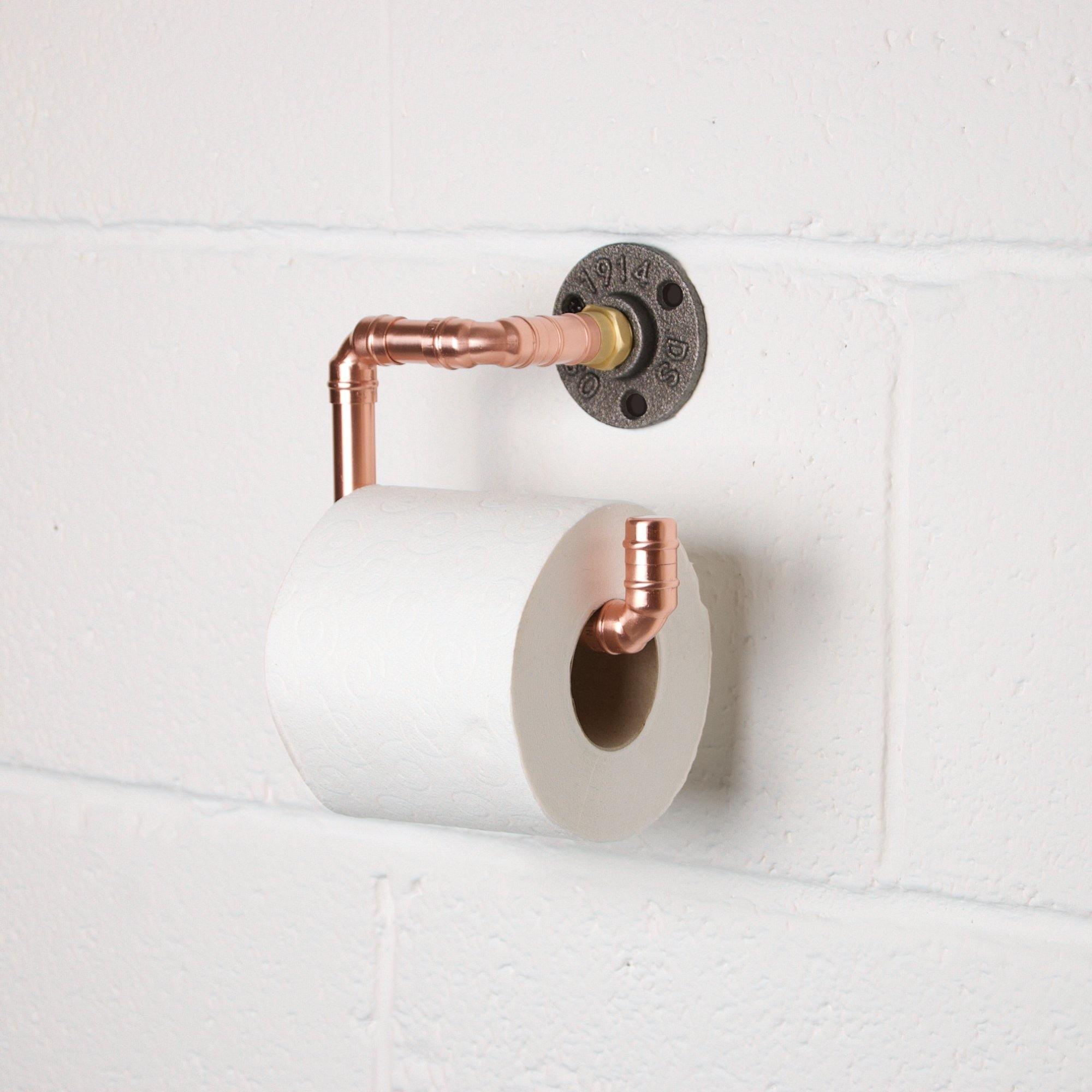 DIY It - Copper Toilet Paper Holders - A Kailo Chic Life