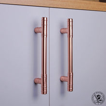 Load image into Gallery viewer, Industrial Chic Copper T Bar Handle Handles QuirkHub