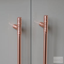 Load image into Gallery viewer, Industrial Chic Copper T Bar Handle Handles QuirkHub