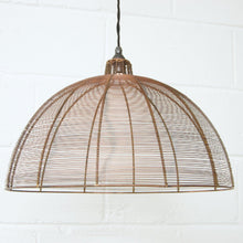 Load image into Gallery viewer, Large Antique Copper Wire Light Shade Lighting QuirkHub®
