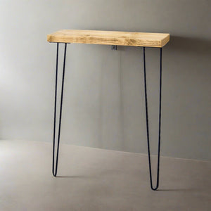 Narrow Console Table With Hairpin Legs Furniture QuirkHub