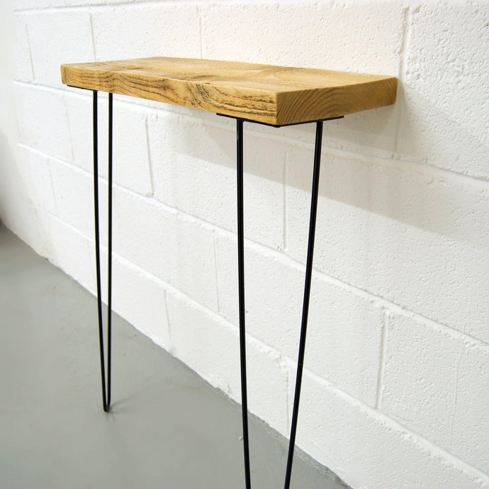 Narrow Console Table With Hairpin Legs Furniture QuirkHub®