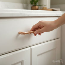 Load image into Gallery viewer, QuirkHub Kitchen door knob, kitchen door hardware, Copper drawer Knob, Copper pull Handles for kitchen cabinets