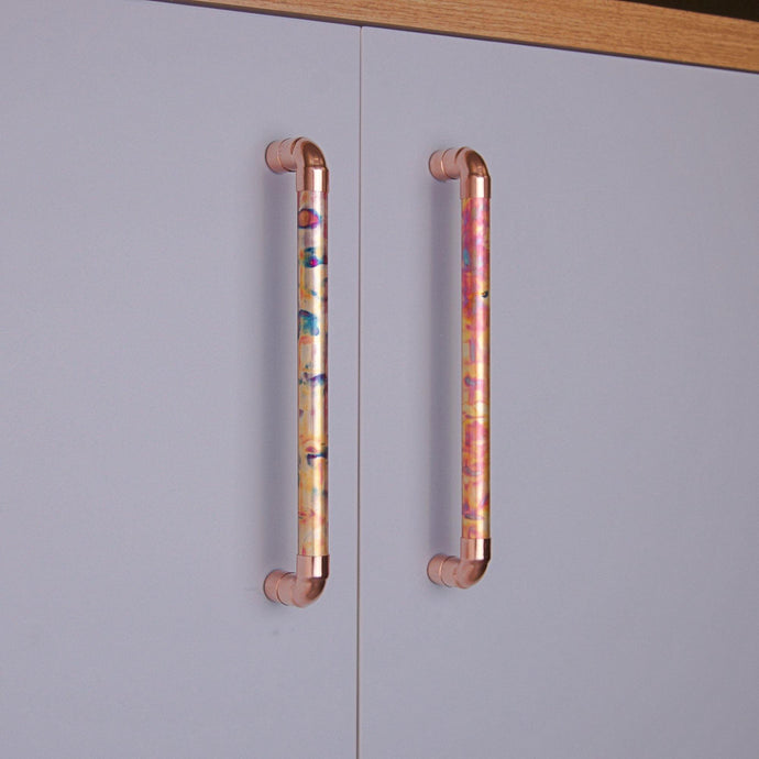 QuirkHub® Antique Copper Pull Handle Knobs & Handles QuirkHub