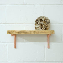 Load image into Gallery viewer, QuirkHub® Copper Pipe Shelf Brackets Shelf Bracket QuirkHub