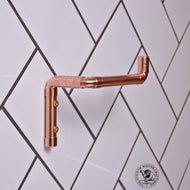 QuirkHub® Degree Copper Toilet Roll Holder Toilet Roll Holder QuirkHub