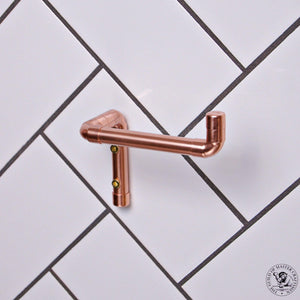 QuirkHub® Degree Copper Toilet Roll Holder Toilet Roll Holder QuirkHub