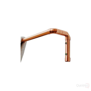 QuirkHub® Degree Copper Toilet Roll Holder & Towel Rail Set QuirkHub