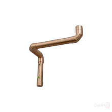 Load image into Gallery viewer, QuirkHub® Degree Copper Toilet Roll Holder &amp; Towel Rail Set QuirkHub