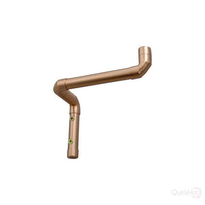 QuirkHub® Degree Copper Toilet Roll Holder & Towel Rail Set QuirkHub