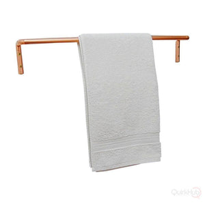 QuirkHub® Degree Copper Towel Rail Towel Rail QuirkHub