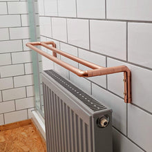 Load image into Gallery viewer, QuirkHub® Degree Copper Towel Rail Towel Rail QuirkHub