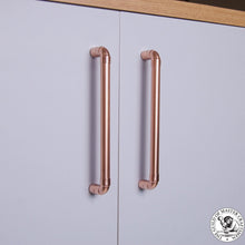 Load image into Gallery viewer, QuirkHub® Degree Long Copper Handles Copper Handles QuirkHub®