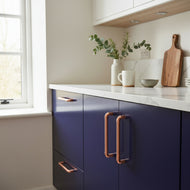 QuirkHub Kitchen door knob, kitchen door hardware, Copper drawer Knob, Copper pull Handles for kitchen cabinets