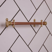 Load image into Gallery viewer, QuirkHub® Indynut Copper Towel Rail Towel Rail QuirkHub