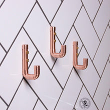 Load image into Gallery viewer, QuirkHub® Jaymod Copper Wall Hook Storage &amp; Organisation QuirkHub