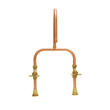 Load image into Gallery viewer, QuirkHub® Seamless Handmade Pure Copper Kitchen Sink Mixer Kitchen Tap QuirkHub