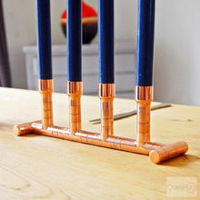 Load image into Gallery viewer, QuirkHub® Stack Copper Candle Holder Candle Holder QuirkHub