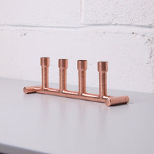 Load image into Gallery viewer, QuirkHub® Stack Copper Candle Holder Candle Holder QuirkHub