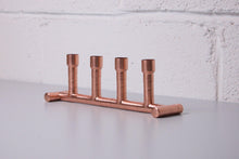 Load image into Gallery viewer, QuirkHub® Stack Copper Candle Holder Candle Holder QuirkHub
