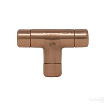 Load image into Gallery viewer, QuirkHub® Tee Copper Knob Copper Handles QuirkHub