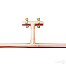 Load image into Gallery viewer, QuirkHub® Twin Copper Toilet Roll Holder Toilet Roll Holder QuirkHub